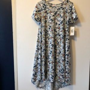 NEW Lula Roe Carly Mickey Mouse Dress | Size XS